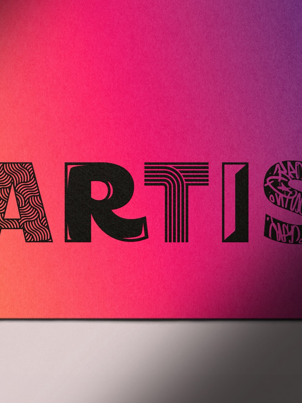 artis salon de coiffure bleu juin oloron sainte marie logo